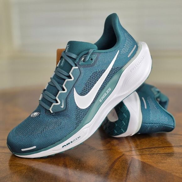 Nike Zoom Pegasus 41 NFL Philadelphia Eagles Team Issued PE Men's 9 FZ5083-300 - Picture 15 of 15